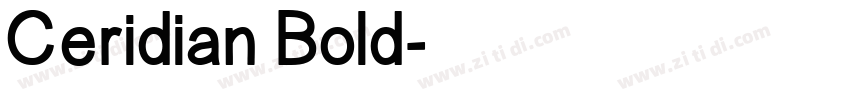 Ceridian Bold字体转换